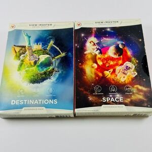 Mattel View-Master VR Experience Pack Space & Destinations Educational NIB STEM